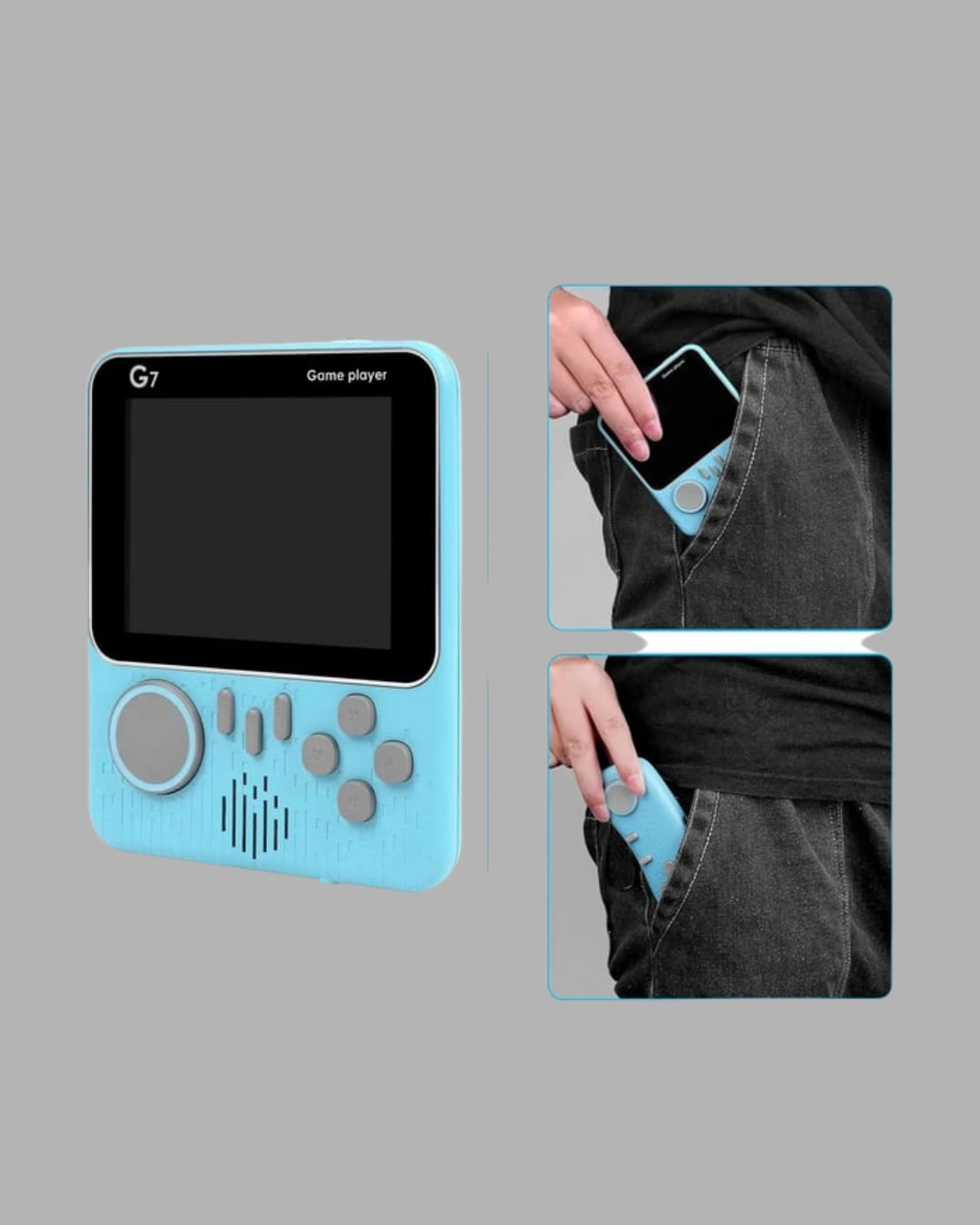 Taşınabilir Oyun Konsolu 3.5 İnç Lcd, 666 Klasik Oyun, Tv Destekli