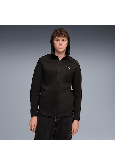 Puma Hoodie Evostripe Kapüşonlu Erkek Eşofman Üstü 68823101 Siyah