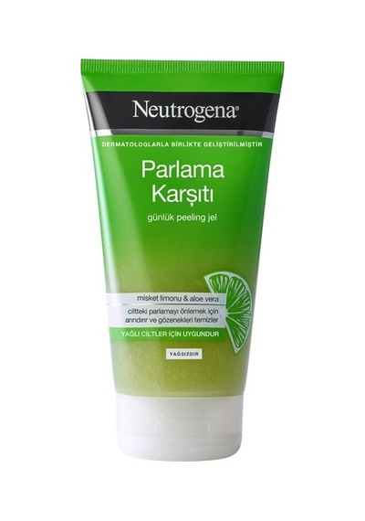 Neutrogena Parlama Karşıtı Misket Limonu Peeling Jel 150 Ml