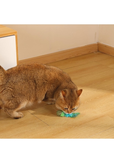 Charmy Fırefly Catnipli Kedi Oyuncağı Green
