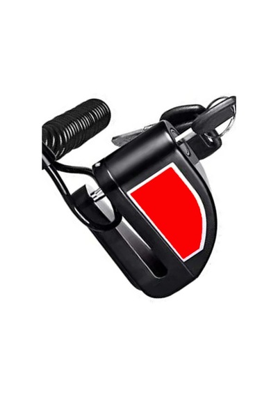 Yeni Nesil Su Geçirmez Alarmlı Disk Kilidi Motorsiklet Scooter Bisiklet Sesli Alarm