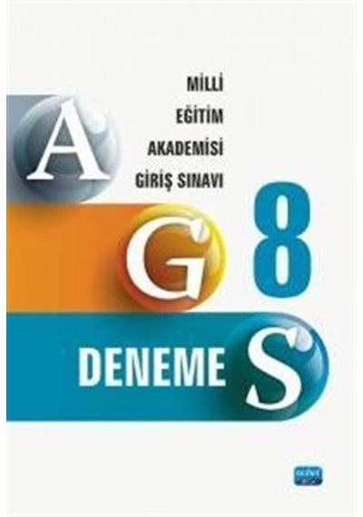 Ags 8 Deneme - Milli Eğitim Akademisi Giriş Sınavı Kitabı / Ko...