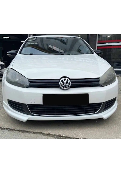 Vw Golf 6 Rieger Ön Ek Karlık Abs Plastik Mat Siyah 2008 2009 2010 2011 2012 Karlık+bodykit+ek