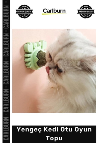 Petshop Yenilebilir Saf Kimyasalsız Yapışkanlı Sağlıklı Kedi Nanesi Yengeç Kedi Otu Oyun Topu