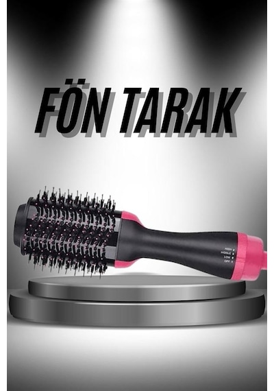 Gld-spt- Saç Şekillendirici Ve Saç Düzleştirici Fön Tarağı Tarak Fırça 1200w Saç Kurutma