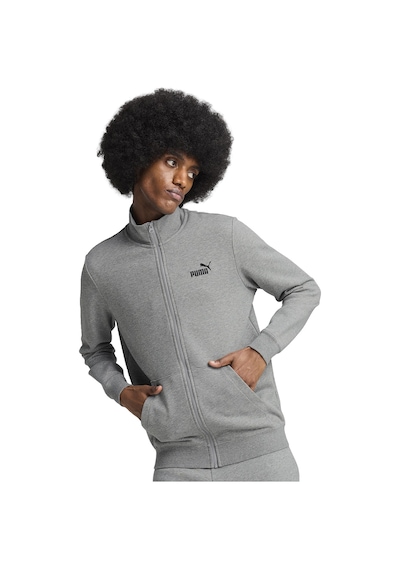 Puma Essential No. 1 Logo Erkek Gri Günlük Stil Eşofman Üstü 68258403