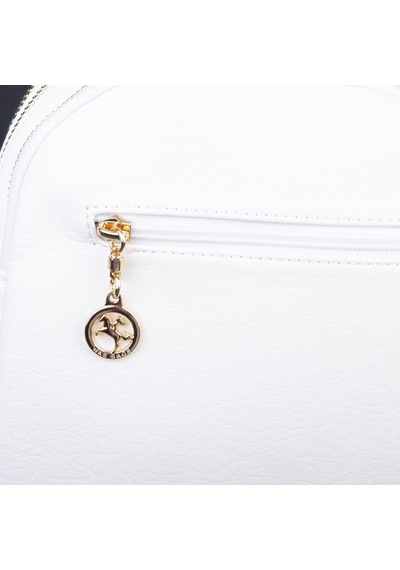 Nas Bag Kadın Çok Gözlü El Omuz Ve Çapraz Çantası 25x20 Cm Beyaz Victoria