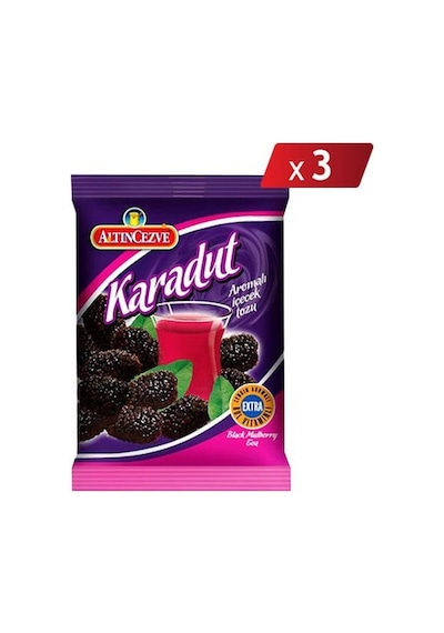Altıncezve Karadut Aromalı İçecek Tozu 3 x 250 G