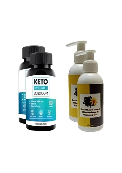 Buckthorn Keto Buckthorn Weed Slimming&firming 150 Ml Çehretohumu, Jel 2+2 Keto 60 Kapsül