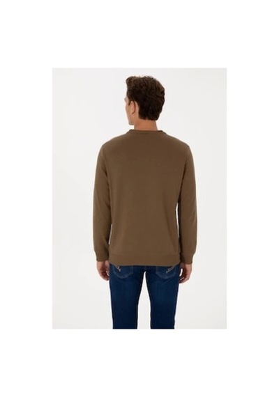 Us Polo Assn. U.s. Polo Assn. Erkek Sweatshirt Haki Vr027haki