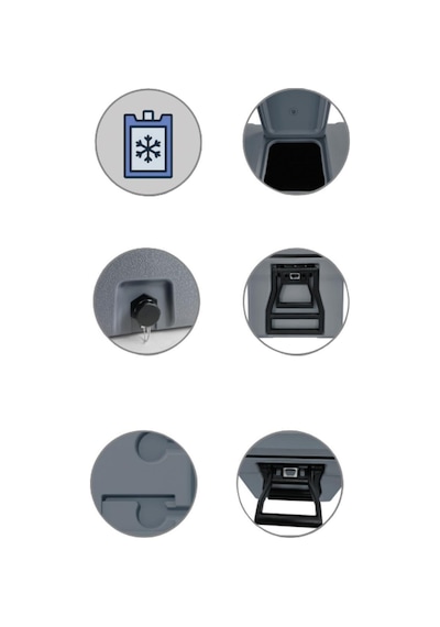 Igloo Coremax 120 Tekerlekli Buzluk 120 Litre Çok Renkli