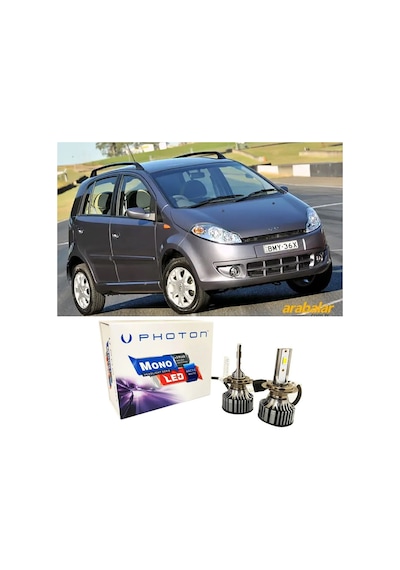 Chery Kimo Led Xenon Uzun Far Ampulü H1 Mono Yeni Seri Beyaz