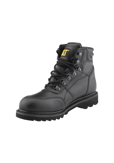Caterpillar Grıdıron Wp Crazy Deri Erkek Bot Siyah