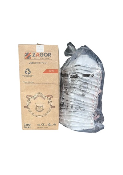 Zagor 2200 Ffp2 Ventilli Toz Maskesi - Ev Temizlik Ve Tadilat Toz Maskesi 1 Adet