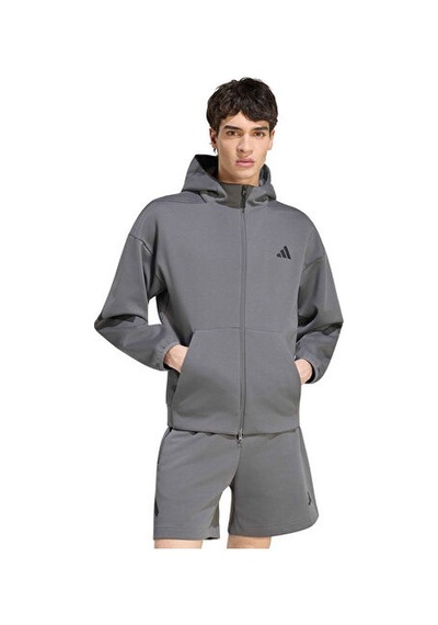 Adidas M Z.n.e. Fz Erkek Günlük Ceket Kx7689 Gri