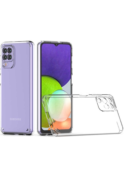 Zore Galaxy Uyumlu M32 Kılıf Coss Kapak - Renksiz Renksiz