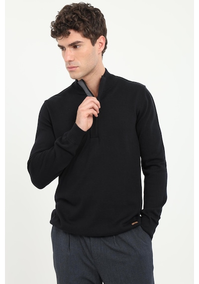 Dufy Erkek Regular Fit Siyah Triko-16929