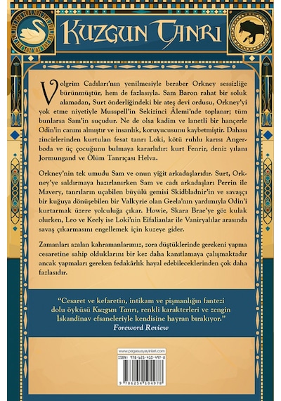 Kuzgun Tanrı Orkney Efsaneleri 3. Kitap / Alane Adams