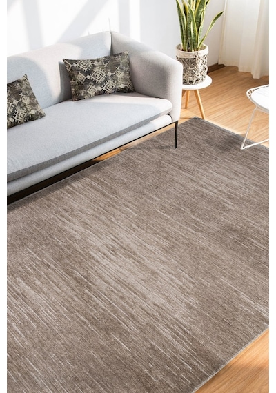 Kilimista Milano Ml110 Açık Bej Leke Tutmaz Antialerjik Yıkanılabilir Dokuma Dekoratif Halı Kilim
