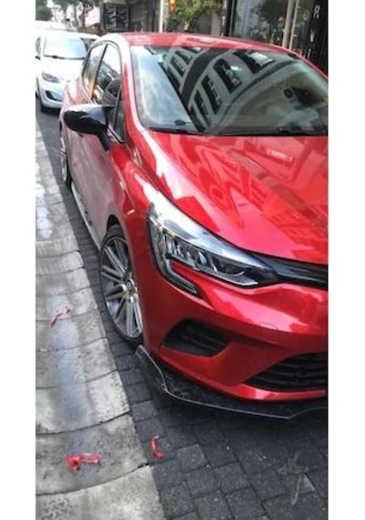 Sts Oto Aksesuar Renault Clio 5 2019 Sonrası Batman Yarasa Ayna Kapağı Piano Black Abs Plastik (02)