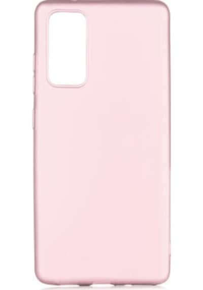 Samsung Galaxy Uyumlu S20 Fe Kılıf Esnek Premier Silikon Kapak Rose