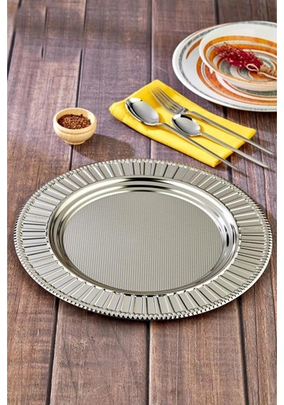 Cooker Gümüş Renk Metal Supla 33 Cm