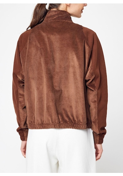 Air Corduroy Fleece Full-zip Kadın Ceket Ndd Sport Kahverengi