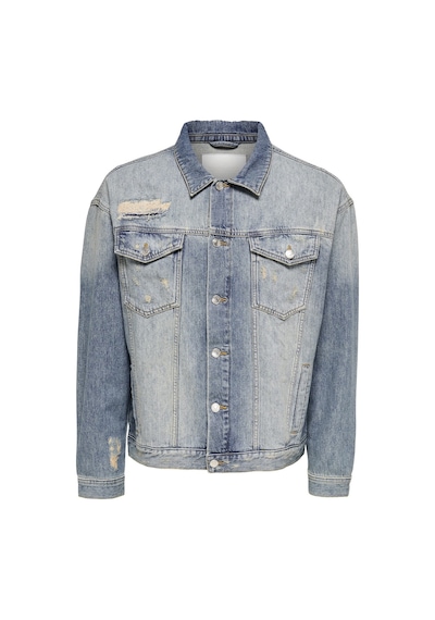 Only & Sons Erkek Kot Ceket 22023244 Mavi