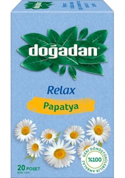 Doğadan Relax Papatya Bitki Poşet Çay 20'li