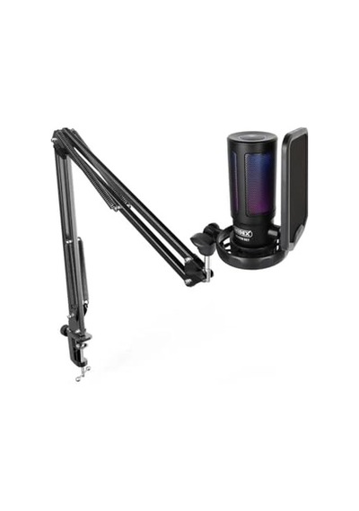 Rgb Set Usb Oyuncu Ve Yayıncı Mikrofonu Condenser Stüdyo Kayıt Gaming Tiktok Twitch Canlı Yayın Discord Youtube