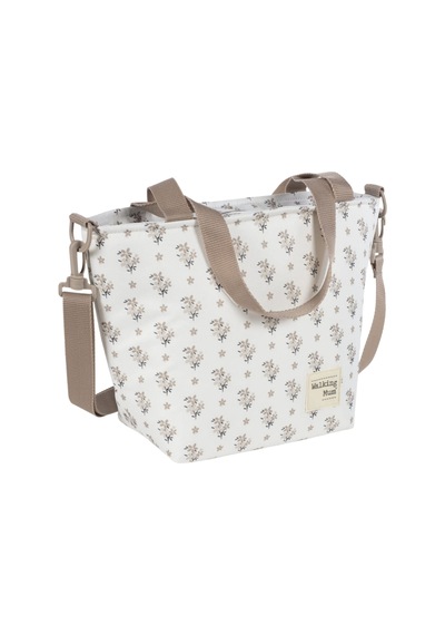 Walking Mum Bolsa Comiditas Çiçek Desenli Termos Çanta Çok Renkli