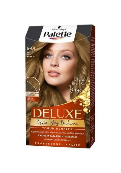 Palette Deluxe Set Boya 8-01 Küllü Açık Kumral