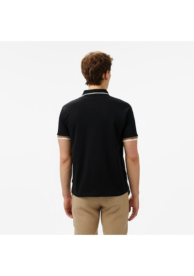 Nautica Erkek Siyah Classic Fit Polo Düz K55335t Siyah