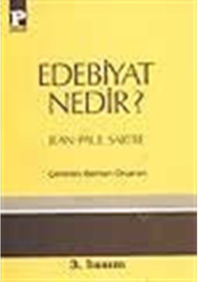 Edebiyat Nedir? - Jean-Paul Sartre - Payel