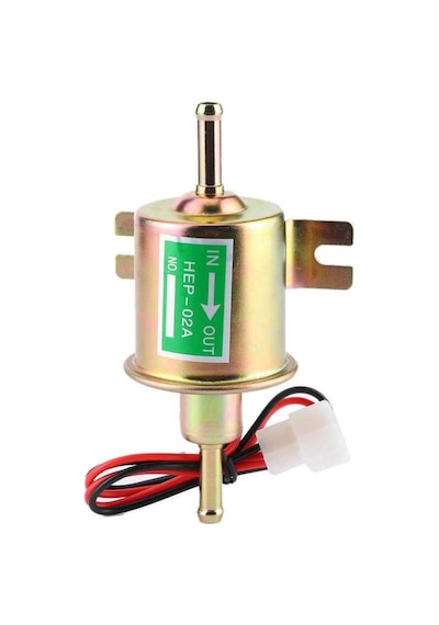 Üniversal Yakıt Pompası 12 Volt 1 Mpa 2.5 - 4 Psi Hep-02 Hep-02a