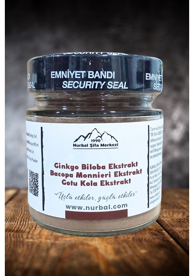 Bacopa Ginkgo Gotu Kola Ekstrak 120 G