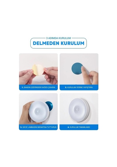 Orret Home Hareket Sensörlü Led Gece Lambası Şarj Edilebilir Ve Taşınabilir 4000k Işık, Usb İle Dolap İçi, Merdiven, Gardrop Altı Kullanımına Uygun Beyaz Işık Spot Lamba 1 Enerji Sınıfı A 10 Parça Siyah Orret Home Hareket Sensörlü Led Gece Lambası Şarj Edilebilir Ve Taşınabilir 4000k Işık, Usb İle Dolap İçi, Merdiven, Gardrop Altı Kullanımına Uygun Beyaz Işık Spot Lamba 1 Enerji Sınıfı A 10 Parça Siyah