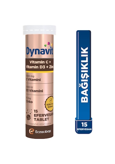 Dynavıt Vıtamın C+d+cınko 15 Eff Tab