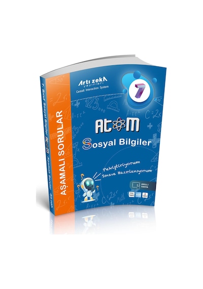 Artı Zeka Yayınları 7. Sınıf Sosyal Bilgiler Atom Aşamalı Soru Ba