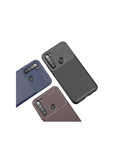 Xiaomi Redmi Note 8t Kılıf Zore Negro Silikon Kapak Siyah