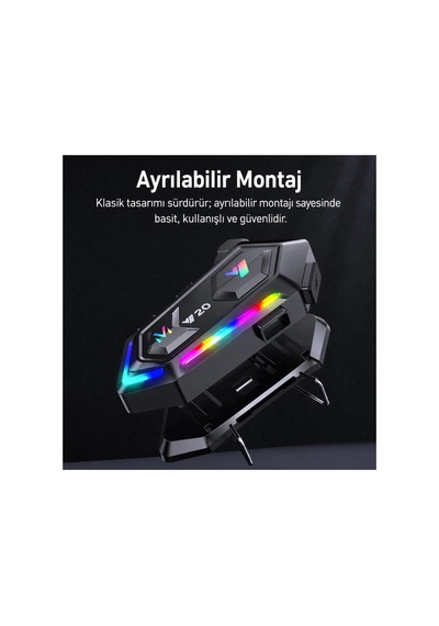 Y20 İntercom Motorcu Kulaklığı