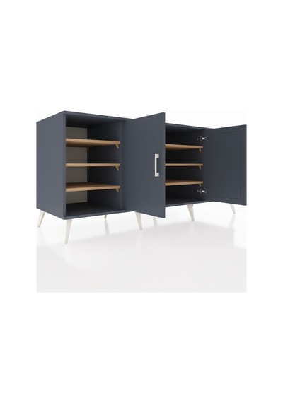 Kronos Konsol 9 Raflı 2 Kapaklı 176x59x83 Antrasit-antrasit/çam Antrasit/çam Kronos Konsol 9 Raflı 2 Kapaklı 176x59x83 Antrasit-antrasit/çam Antrasit/çam