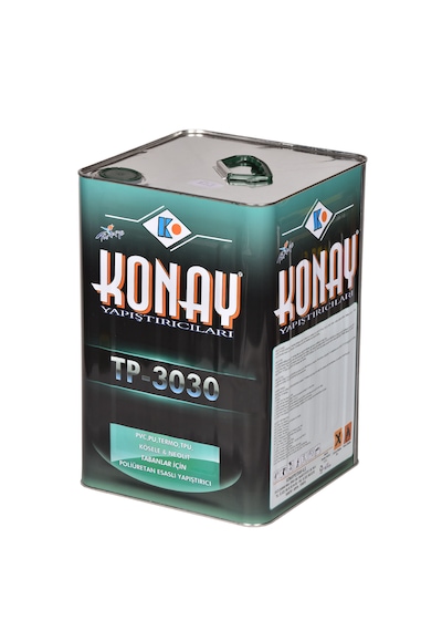 Konay Yapıştırıcıları Yapıştırıcı / Taban Yapıştırıcısı / Beyaz Yapıştırıcı / Poliüretan Yapıştırıcı / Tp-3030 / 3 Kg Beyaz