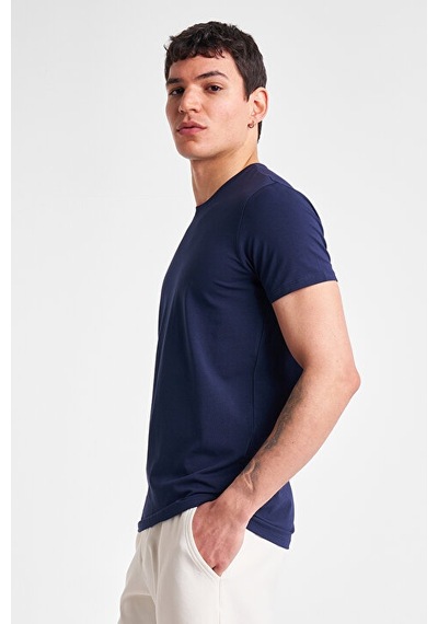Lescon Erkek Kısa Kollu T-shirt 25s-1225-25y Lacivert
