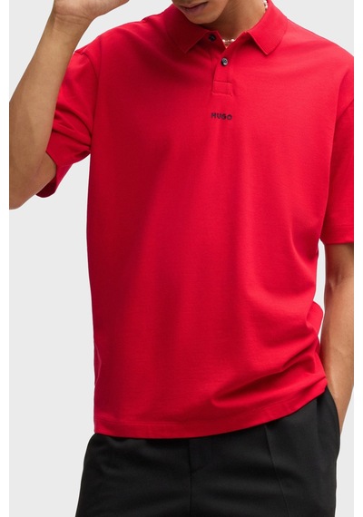 Hugo Erkek Polo Yaka T Shirt 50493206 694 Kırmızı Kırmızı