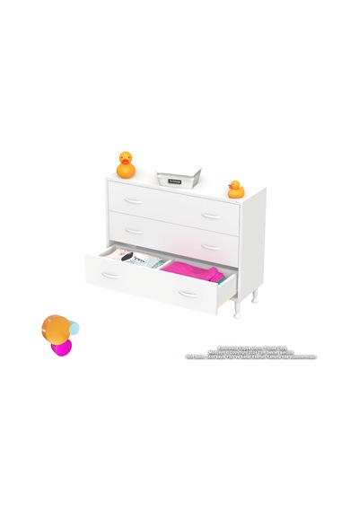 Eliusta Seçer 3 Çekmeceli 100 Cm Banyo Ve Mutfak Dolabı Beyaz 100x75x32,5 Cm Çok Amaçlı Organizer Dolap Beyaz Eliusta Seçer 3 Çekmeceli 100 Cm Banyo Ve Mutfak Dolabı Beyaz 100x75x32,5 Cm Çok Amaçlı Organizer Dolap Beyaz
