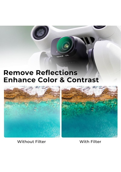K&f Concept Djı Drone Mini 3 Pro Ve Mini 3 İçin Cpl Filtre