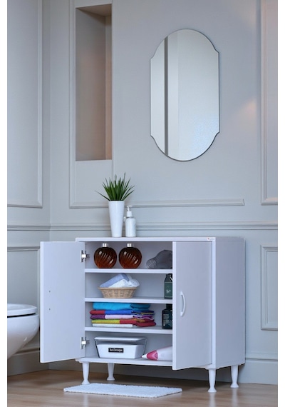Eliusta Nirat 65 Cm 4 Bölmeli Beyaz Banyo Mutfak Dolabı 3 Raflı Kapaklı Çok Amaçlı Dolap 65x75x32,5 Cm Beyaz Eliusta Nirat 65 Cm 4 Bölmeli Beyaz Banyo Mutfak Dolabı 3 Raflı Kapaklı Çok Amaçlı Dolap 65x75x32,5 Cm Beyaz