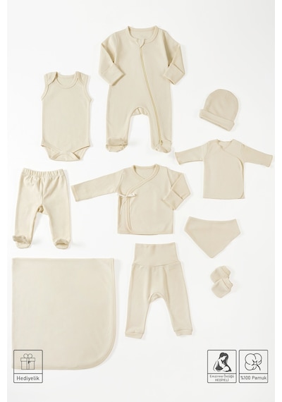 Mama Padre Yenidoğan %100 Pamuk Hastane Çıkış Seti 10 Parça + Emzirme Önlüğü Hediye Soft Touch Bej Renk Bej - 861039026 Bej Mama Padre Yenidoğan %100 Pamuk Hastane Çıkış Seti 10 Parça + Emzirme Önlüğü Hediye Soft Touch Bej Renk Bej - 861039026 Bej