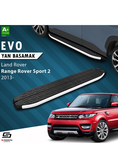 S-dizayn Land Rover Range Rover Sport 2 Evo Aluminyum Yan Basamak 193 Cm 2013-2022 A+ Kalite
